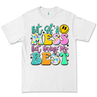 White bit of a mess but doing my best Premium Tee - JahusDesignShop