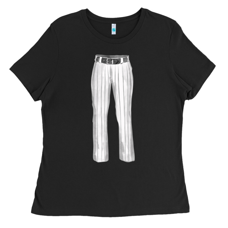 Baseball Uniform Pant Fa Element Ladies Tee by FaDigitalArtStudio | Teevron