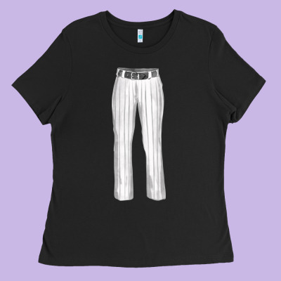 Baseball Uniform Pant Fa Element Ladies Tee Designed By Fadigitalartstudio