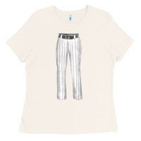 Bone baseball uniform pant fa element Ladies Tee - FaDigitalArtStudio