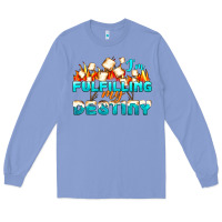 Colony Blue camp im fulfilling my destiny Long Sleeve Tee - NancyCooperArtShop