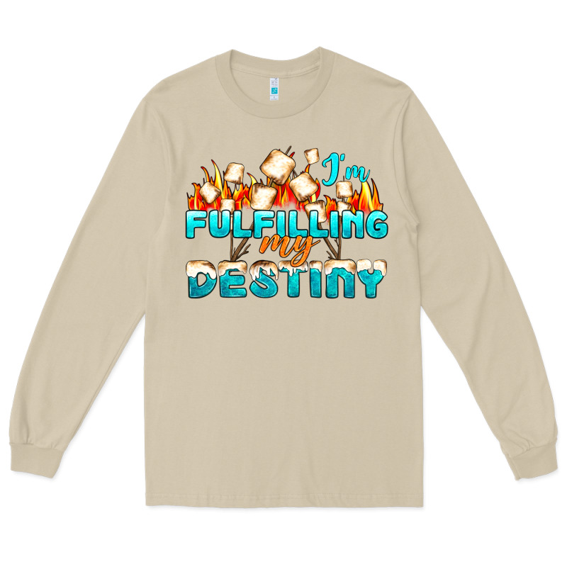 Camp Im Fulfilling My Destiny Long Sleeve Tee by NancyCooperArtShop | Teevron