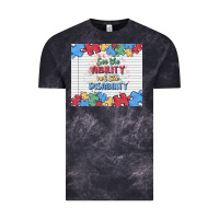 Cloud Black see the ability not the disability Vintage Tee - MaliasSmallBusiness