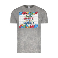 Cloud Rock see the ability not the disability Vintage Tee - MaliasSmallBusiness
