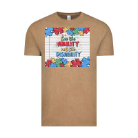 Vintage Coffee see the ability not the disability Vintage Tee - MaliasSmallBusiness