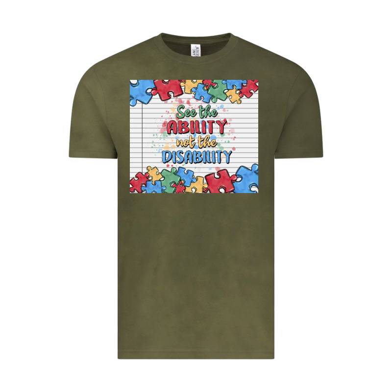 See The Ability Not The Disability Vintage Tee by MaliasSmallBusiness | Teevron
