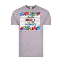 Vintage Zinc see the ability not the disability Vintage Tee - MaliasSmallBusiness