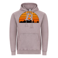 Vintage Zinc bitcoin new orleans retro sunset Vintage Hoodie - Jasminsmagicworld