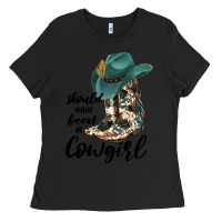 Black Should Have Been A Cowgirl Ladies Tee - JahusDesignShop