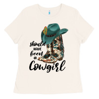 Bone Should Have Been A Cowgirl Ladies Tee - JahusDesignShop