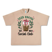 Burro iced coffee social club Urban Heavy Tee - MaliasSmallBusiness