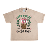 French Oak iced coffee social club Urban Heavy Tee - MaliasSmallBusiness
