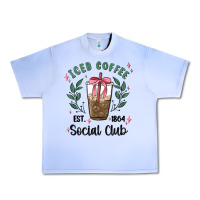 Grape Ice iced coffee social club Urban Heavy Tee - MaliasSmallBusiness