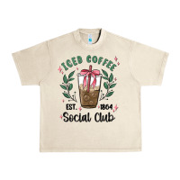 Sandshell iced coffee social club Urban Heavy Tee - MaliasSmallBusiness