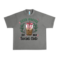 Tornado iced coffee social club Urban Heavy Tee - MaliasSmallBusiness