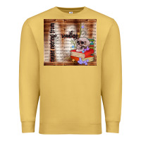 Antique Gold never retring from reading Premium Sweatshirt - TumblerDesignByShophia