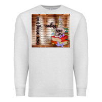Oatmeal Heather never retring from reading Premium Sweatshirt - TumblerDesignByShophia