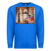 True Royal never retring from reading Premium Sweatshirt - TumblerDesignByShophia