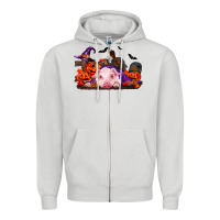 Halloween Baby Pig Zipper Hoodie | Teevron