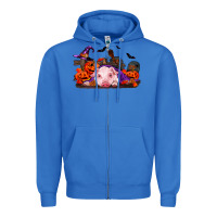 True Royal Halloween Baby Pig Zipper Hoodie - RanaPortraitStore