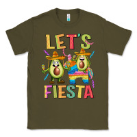 Army Green let's fiesta Classic Tee - JahusDesignShop