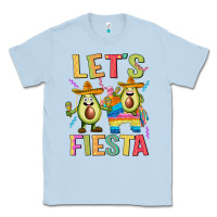Dusty Blue let's fiesta Classic Tee - JahusDesignShop