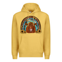 Antique Gold red angus rainbow Premium Hoodie - JahusDesignShop