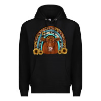 Black red angus rainbow Premium Hoodie - JahusDesignShop
