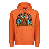 Carrot red angus rainbow Premium Hoodie - JahusDesignShop