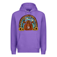 Purple red angus rainbow Premium Hoodie - JahusDesignShop