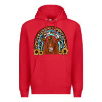 Red red angus rainbow Premium Hoodie - JahusDesignShop