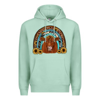 Seafoam red angus rainbow Premium Hoodie - JahusDesignShop