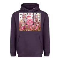 Cafecito Y Chisme With Leopard Tumbler Tbs Heavyweight Hoodie | Teevron