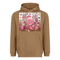 Toasted Coconut cafecito y chisme with leopard tumbler tbs Heavyweight Hoodie - TumblerDesignByShophia