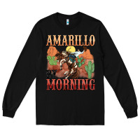 Black amarillo by morning Long Sleeve Tee - MaliasSmallBusiness