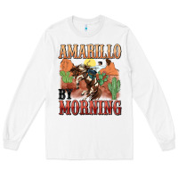 White amarillo by morning Long Sleeve Tee - MaliasSmallBusiness