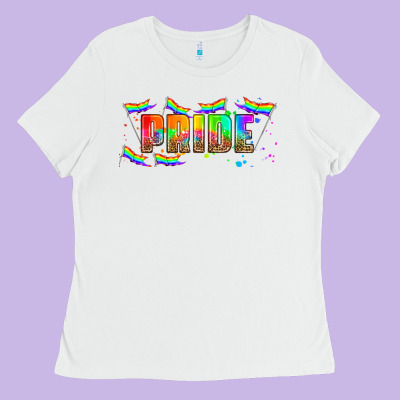 Lgbtq Pride  Libbey Glass Ladies Tee Designed By Hra Design Shop