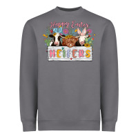 Storm happy easter heifers Heavyweight Sweatshirt - MaliasSmallBusiness