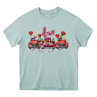 Arona valentine's day farm trucks farm animals Heavy Core Tee - FaDigitalArtStudio
