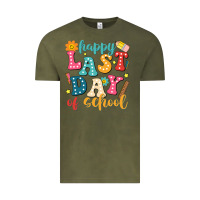 Vintage Olive happy last day of school Vintage Tee - JahusDesignShop