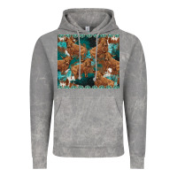 Cloud Rock turquoises gemstones cowhide highlands cow Vintage Hoodie - BarkalooDesign