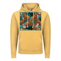 Vintage Mustard turquoises gemstones cowhide highlands cow Vintage Hoodie - BarkalooDesign