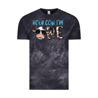 Cloud Black holy cow i'm one Vintage Tee - MaliasSmallBusiness