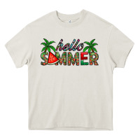 Hello Summer Heavy Core Tee | Teevron