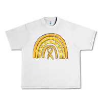 Lunar Rock childhood cancer awareness rainbow Urban Heavy Tee - MaliasSmallBusiness