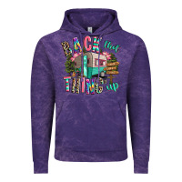 Cloud Purple back that thing up camping Vintage Hoodie - RanaPortraitStore