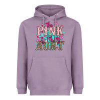 Lavender The pink is for my Aunt Cancer Awareness Heavyweight Hoodie - HowdyJamesFarm