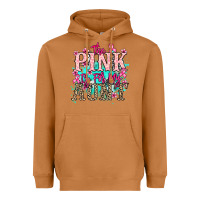 The Pink Is For My Aunt Cancer Awareness Heavyweight Hoodie | Teevron