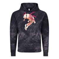 Cloud Black axolotl Vintage Hoodie - Jasminsmagicworld