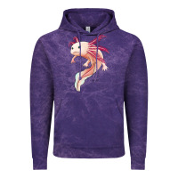 Cloud Purple axolotl Vintage Hoodie - Jasminsmagicworld